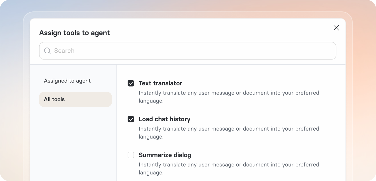 Multiple role-based AI agents working together